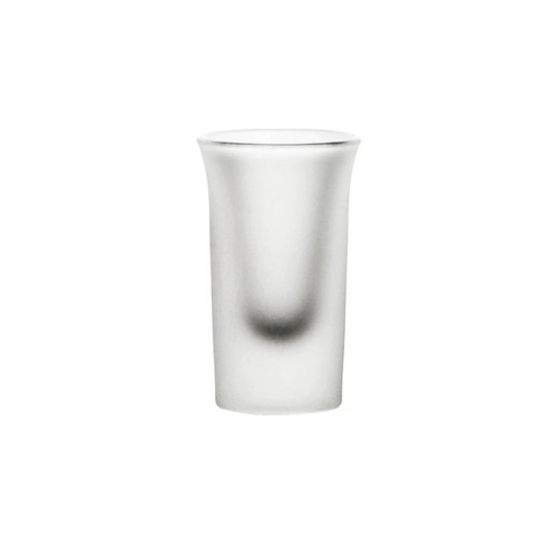 Trumpet mouth  thick bottom frosted shot glass white wine glass dring glass cup custom logo