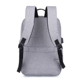 Trendy Waterproof Large Capacity College Business Travel Laptop Backpack With USB Charger