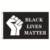 OEM Digital printing 3x5 custom black lives matter flags 90x150cm wholesale
