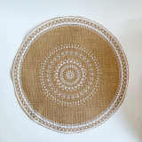 Handmade Woven Eurpean Decorative Cup Mat For Table Coffee Drink Mug Coasters For Drinks