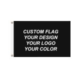 Manufacturers 48h Fast Delivery OEM 3X5 Full color printing  customized flag banner