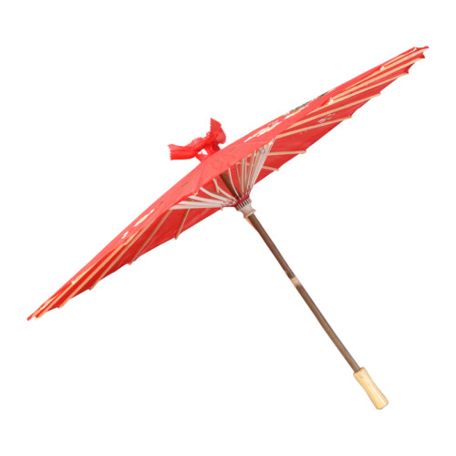 Chinese traditional handmade paper parasol custom paint cheap bamboo paper umbrella