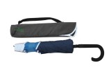 Wholesale unique 2 fold inverted J handle folding reverse umbrella