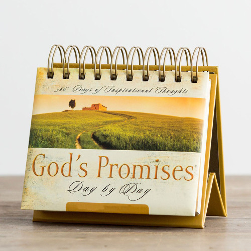 Customized Printing Desk MIni Wire-O 365 Day Christian Perpetual Inspirational Flip Calendar
