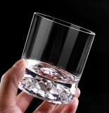 Unique iceberg bottom highball glass white wine glass whisky glass for bar/ restaurant