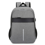 New Trend Fashion Schoolbag Backpack High Quality Designer Rucksack College Waterproof Men USB School Backpack