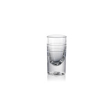 Hot sale cheap drinking vodka/tequila small long 15ml shot glass