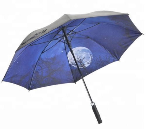 Fantastic  fashion HD digital custom made golf umbrella 30 inch with logo