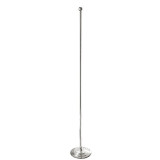 Removable 2 meter custom height indoor floor conference decoration free standing flag standing indoor flag pole