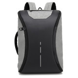 New style factory direct selling usb charging men laptop backpack black waterproof modern backpack with charger