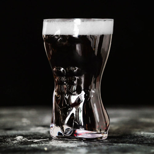 Unique bar human beer cup milk tea cup cocktail glass