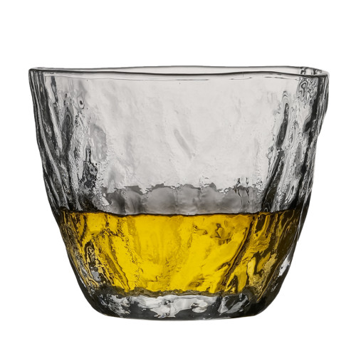 New design and unique shape of 8oz whisky wine glass tumbler cup