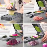 Vegetable Fruit Chopper Slicer Dicer Tomato Cutter Veggie Chopper Spiralizer Potato Onion Slicer