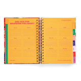 Custom Logo Stationery Supplies Female Life Daily Monthly Plan Tracker Goal Record Planner