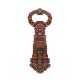 Wholesale Multi Function Creative Brass Gold Peacock Artware Beer Bottle Opener