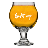 logo engraved belgian beer taster glass Customizable craft beer glass IPA beer glass