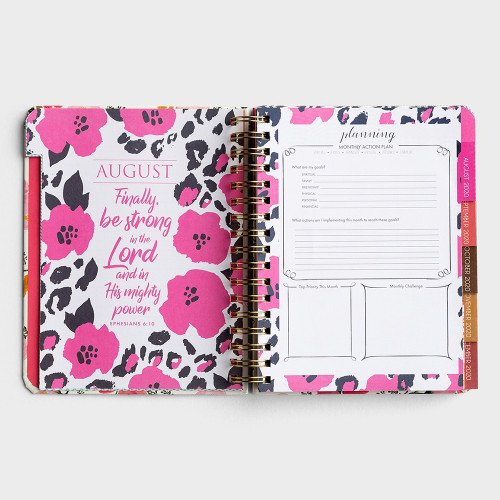 Colorful custom planner divider full color spiral notebook paper cover diary loose leaf notebook weekly planner 2021