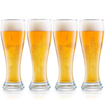 China Factory Wholesale Different sizes German print Beer Mug Glass,Beer Glass Cup Custom Logo,Beer Glass