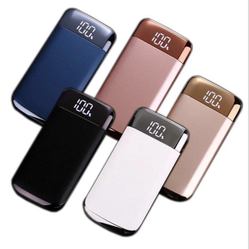Hot Sale Mini Digital Emergency Portable Power Bank Station Wireless Charging Power Bank 10000mah with LED Display