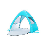 East set portable up pop up beach tent outdoor Low price sun shelter Anti-UV material tent for beach activities