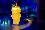 New Japanese style clear bar cocktail glass bear cup molecular smoke creative cocktail glassware