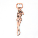 Wholesale Multi Function Creative Brass Gold Peacock Artware Beer Bottle Opener