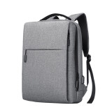 New Arrival OEM Custom Design Slim Waterproof Men Women Travel School Business Laptop Backpack With USB Charging Port