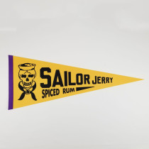 Single-sided sublimation printing Festival Bunting custom felt Pennant flags
