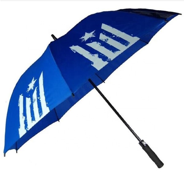 27 Inch Fiberglass Straight Extra Long automatic Golf Umbrella uv protection  Umbrella With Logo Prints