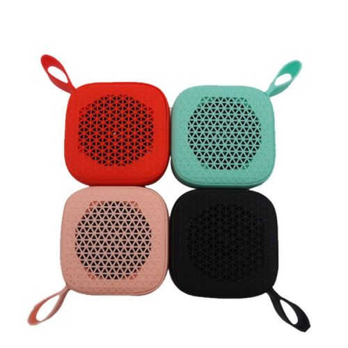New Smart Electronic W1 BT Speaker Mini Portable Audio Wireless Speaker with Rubber Hanging Rope Bluetooth