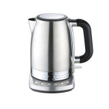 360 degree rotational base blue LED electric 304 SS body kettle Stainless Steel water boiler
