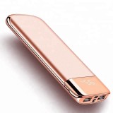 Hot Sale Mini Digital Emergency Portable Power Bank Station Wireless Charging Power Bank 10000mah with LED Display