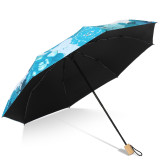 Fantastic wholesale cheap custom new umbrella frocks designs full printing folding  umbrella