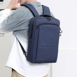 New design 2 ways use multifunction backpack USB charging port high quality fashion custom logo laptop backpack bag