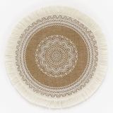 Handmade Woven Eurpean Decorative Cup Mat For Table Coffee Drink Mug Coasters For Drinks