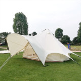 Superior quality flysheet glamping luxury tents Ultraviolet proof&fireproof Anti-mosquite material tents