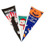 Wholesale Sublimation printing party decoration small flags custom colored felt flags