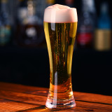 450ml/500ml/650ml logo custom weizen beer glass wholesale german tall weizen beer glass in stock