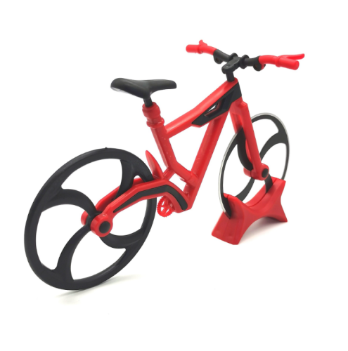 Bicycle Pizza Cutter Wheel Stainless Steel Blades With Non-stick Coating Serveware