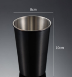 Stainless Steel Metal Multicoloured Shiny Edition Beer Cups Bar Pint Cup