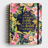 Custom Spiral Hardcover undated Women Life Plan Record Goals Tracker Daily Monthly Planner