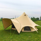 Superior quality flysheet glamping luxury tents Ultraviolet proof&fireproof Anti-mosquite material tents