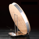 304 Stainless Steel Spoon Rest Pot Lid Holder Kitchen Tool Organizer Storage
