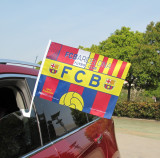 Spot wholesale custom car flag polyester small 3*5ft flags