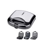 3 In 1 Panini Plate Waffle Surface Food Electric Contact Grill Sandwich Maker