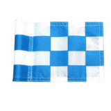 Customized printed top quality low moq multi size golf flag for golf club