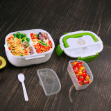 Easy Carrying 3 in 1 Food Warmer Heated Boxes Portable Self-Heating Electric Lunch Box