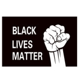 OEM Digital printing 3x5 custom black lives matter flags 90x150cm wholesale