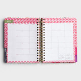Colorful custom planner divider full color spiral notebook paper cover diary loose leaf notebook weekly planner 2021