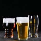 Wholesale Various specifications Cheap Bar Glassware Double Sided Drinking Beer Glass Cup Beer Steins Beer Glass